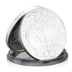 樱花女神纪念币镀银收藏礼品日本国花纪念币 - Product Image 1