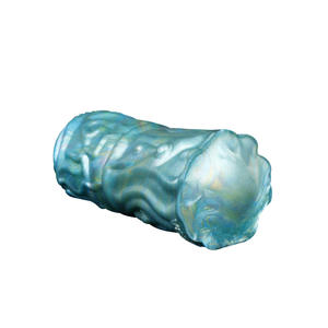 Vendita calda verde tasca artificiale figa per gli uomini a mani libere maschio masturbatore con succhiare - Product Image 2