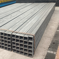 Tube carré en acier de 20 x 20 mm à 400 x 400 mm, section carrée structurelle, tube en acier au carbone MS, épaisseur de 1 mm à 20 mm