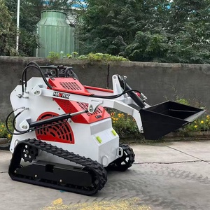 لوادر انزلاقية التوجيه الصغيرة 15kW/19.2kw/17kW لوادر انزلاقية التوجيه لصيانة الطرق رافعات انزلاقية التوجيه عالية الجودة - Product Image 1