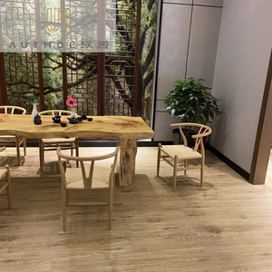Dalles de sol en vinyle SPC LVT à emboîtement, autocollantes, imperméables, pour cuisine, garage, <span class=keywords><strong>parquet</strong></span>, usine OEM - Product Image 1