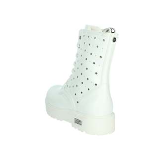 รองเท้าบู๊ตต่อสู้สำหรับเด็กผู้หญิงรุ่น T-170 สีขาวของ Cult Girls - Product Image 2