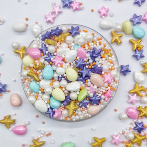 Nouveaux Sprinkles comestibles pour gâteaux, Perles de sucre, Sprinkles de sucre, Sprinkles de bonbons, Sprinkles de décoration pour gâteaux à l'ananas, Sprinkles de sucre <span class=keywords><strong>licorne</strong></span> - Product Image 2