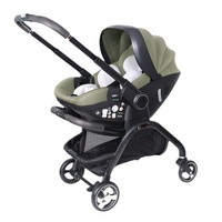 Kidilo Système de Voyage 3-en-1 Poussette Siège Auto Nouveau-né Pliable Deux Voies pour Bébés, Vente en Gros Transfrontalière