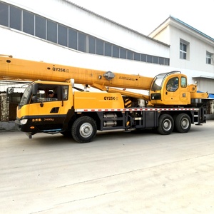 Grue mobile d'occasion haute performance de 25 tonnes QY25K, marque chinoise de premier plan QY25K-11, avec une hauteur de levage de 42 m et une pompe hydraulique, en promotion. - Product Image 4