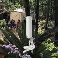 Antenne MIMO WiFi 4G LTE à polarisation verticale 12dBi IP67 pour routeur sans fil et point d'accès, câble RG174 de 5m, connecteur double mâle pour extérieur