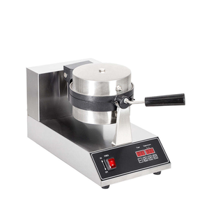 Machine à cornets de crème glacée commerciale haute performance, gaufrier, <span class=keywords><strong>moule</strong></span> à cornets de crème glacée électrique en acier inoxydable 220V - Product Image 3