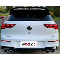 Kit de carrosserie pour Volkswagen Golf 8 à R, y compris pare-chocs avant et arrière avec calandre, jupes latérales et diffuseur arrière, offre spéciale