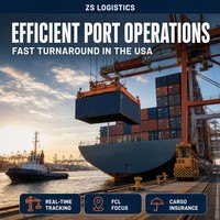ZS LOGISTICS FBA Transport routier Livraison Fret maritime Transitaire LCL Porte à porte DDP Agent logistique Dédouanement Chine USA Rapide 24/7