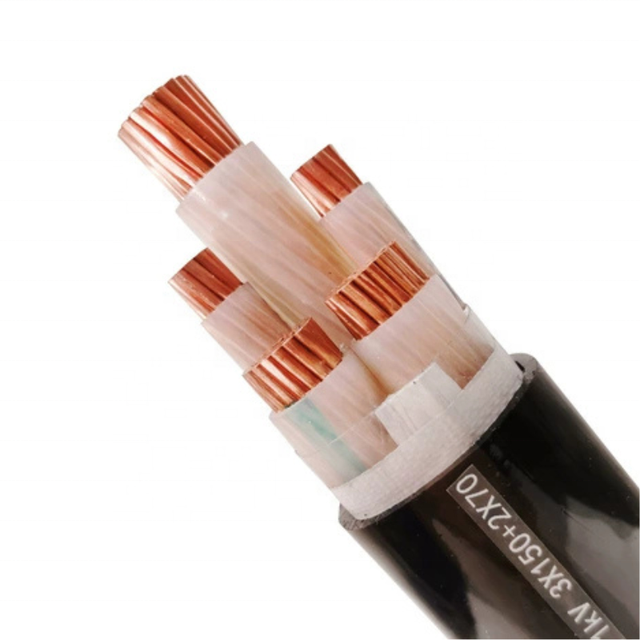 0.6/1kV LSZH Low Smoke Zero Halogen Oxygen-free Copper Power Cable WDZB-YJY3*150+2*70mm XLPE Insulated IP68 Rated Flame