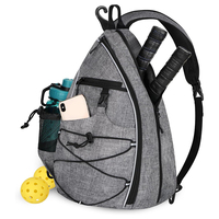 Pour les femmes et les hommes qui recherchent l'organisation : ce sac de pickleball durable avec compartiments est idéal pour les matchs quotidiens et la remise en forme.