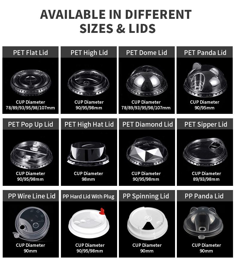 transparent  -  cup lid
