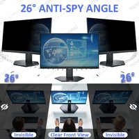 Protection d'écran anti-empreintes digitales et anti-espionnage, installation facile et amovible, pour Lenovo 23,8 pouces 16:9, filtre de confidentialité