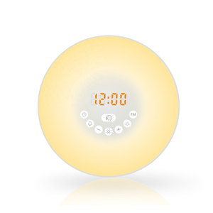 นาฬิกาปลุก<span class=keywords><strong>หน้า</strong></span><span class=keywords><strong>จอ</strong></span>สัมผัส<span class=keywords><strong>เปลี่ยน</strong></span>สีได้7สี, นาฬิกาวิทยุเอฟเอ็มยามอาทิตย์ขึ้นลำโพงคุณภาพสูง - Product Image 2