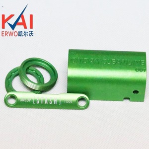 KeW Aluminum Alloy Parts CNC Machined Ultra Precision Mirror Turning <b>Polished</b> Surface 0.05 Tolerance Customizable - Product Image 1