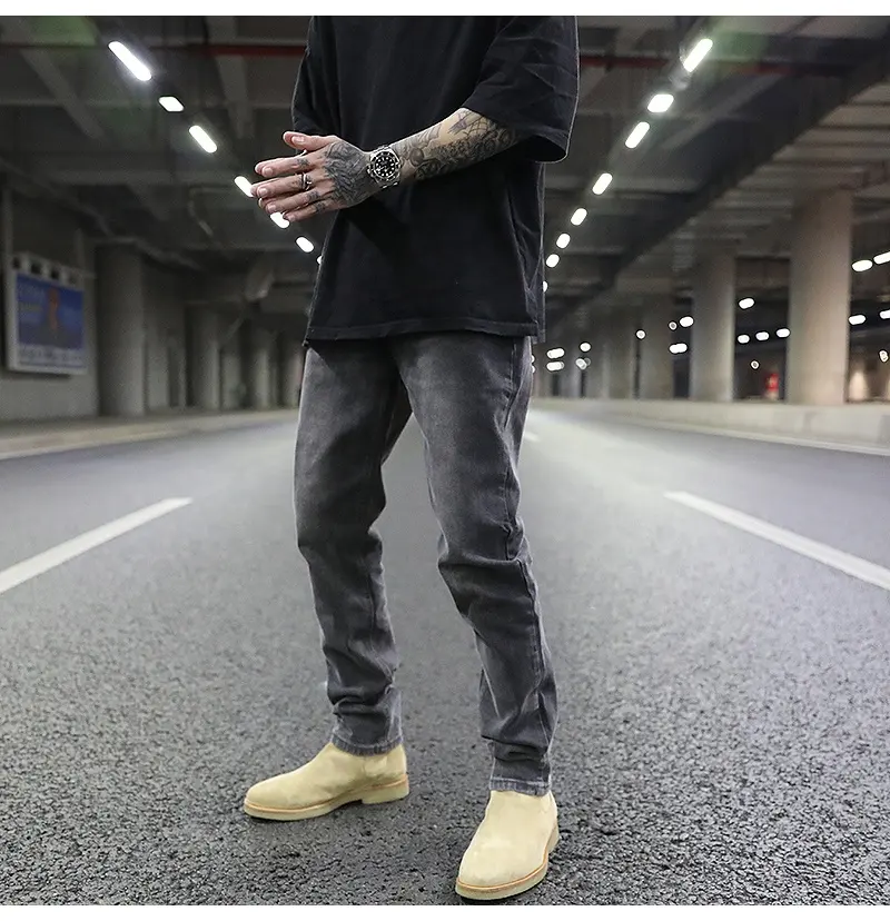 Denim Mens Skinny Jeans OEM FOG Drop Shipping Pantalones Trousers Denim Skinny Jeans Men