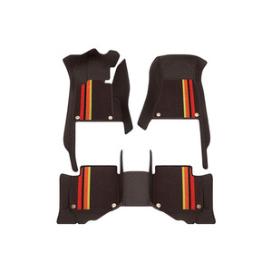 Alfombrillas de cuero de cobertura completa para <span class=keywords><strong>coche</strong></span>, hechas a medida para Volkswagen Caravelle, antideslizantes, impermeables, protección para todas las estaciones, modernas - Product Image 2