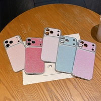 Coque de luxe en PU, TPU et PC effet litchi pour iPhone 17 Pro Max, 16, 15 Pro Max – Protection d'objectif photo avec grande fenêtre