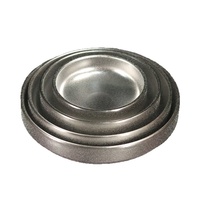 Plat moderne en acier inoxydable à double compartiment pour cornichons, assaisonnements, sauces et snacks froids, idéal pour la restauration extérieure et usage commercial