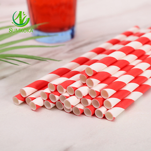 SUMKOKA Customized Smoothie Bagasse Drinking <strong>Straws</strong> Sugarcane Fiber Environmentally Friendly Material Bagasse <strong>Straws</strong> - Product Image 3