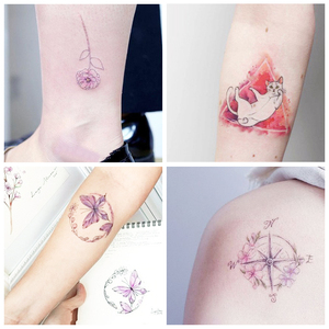 Etiqueta engomada del tatuaje del cuerpo del <span class=keywords><strong>brazo</strong></span> pequeño Impreso a mano Diseño impermeable temporal no tóxico Nuevo y único - Product Image 6