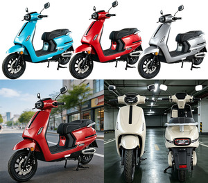 Scooter Eléctrico CKD SKD de 12 Pulgadas y 2 Ruedas, 1100/1300W, Velocidad de 60 km/h, Batería de Fábrica - Product Image 4