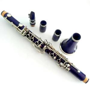 <span class=keywords><strong>Clarinete</strong></span> ABS Amarillo en Oferta con Llaves Niqueladas Bb17 <span class=keywords><strong>Clarinete</strong></span> Tono BB - Product Image 3