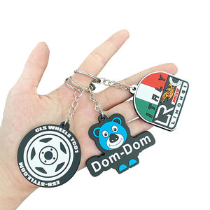 Vibrant Cartoon PVC Rubber Keychains with Personalized Logo for Fan Merchandise & Event Giveaways - Product Image 4