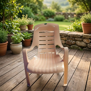 Sillón de plástico fabricado en India para uso doméstico y al aire libre sentado variedad de primer grado - Product Image 1