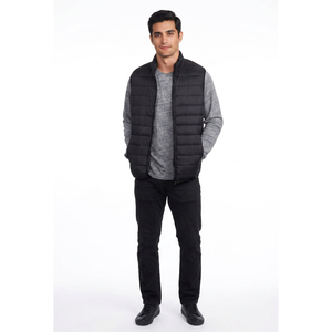 Men's Classic Packable <b>Sheep</b> <b>Skin</b> Winter Puffer <b>Jacket</b> Casual Style Cotton Weatherproof Zipper Closure Plus Size - Product Image 1