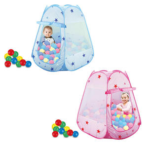 Tente de jeu pop-up en promotion pour enfants, piscine à balles, tente de jeu intérieure et extérieure pour tout-petits garçons et filles - Product Image 3