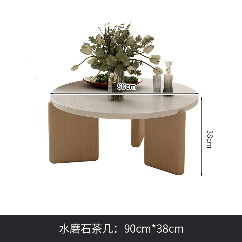 Terrazzo side table - 90cm