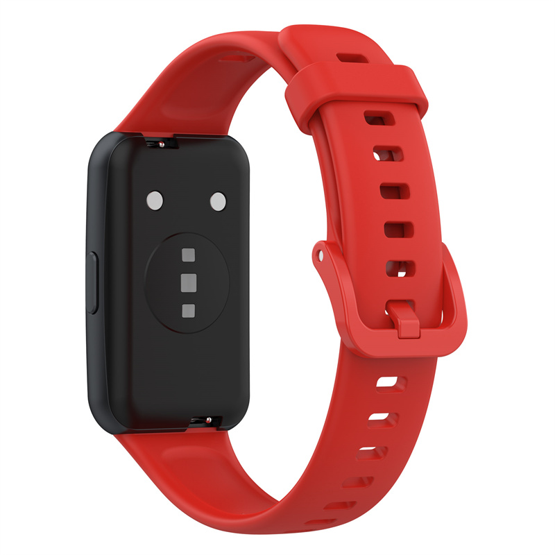 Solid Colors TPE Material Watch Strap for Huawei Band 7