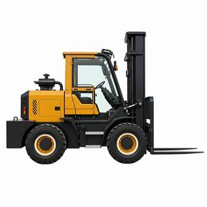 3 Ton 5 Ton 6 Ton 10 Ton 4x4 Rough Ground Diesel Forklift Truck Hydraulic Lifting Outdoor Handling Equipment