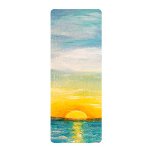 EIFFEL HOME Tapete de Yoga de Caucho Natural, 5mm de Grosor, 1830x680mm, Diseño Paisajístico, Antideslizante, para Ejercicio en Casa - Product Image 5