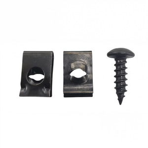 Clips de acero y tornillos autorroscantes para guardabarros de coche, revestimientos de guardabarros, parachoques, reparación y reemplazo 250815 - Product Image 2