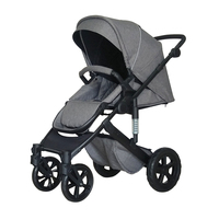 Poussette de bébé 3 en 1, système de voyage EN1888, vente en gros, landau