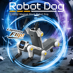 Perro <span class=keywords><strong>Robot</strong></span> Inteligente DWI Dowellin - Mascota Interactiva STEM con Control por Voz, Programación de Más de 30 Acciones, Diseño Resistente para Niños - Product Image 2