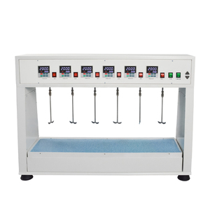 Agitador Eléctrico de Velocidad Constante con Pantalla Digital de 6 Posiciones, Aparato de Laboratorio de Floculación, Elevación Eléctrica - Product Image 1