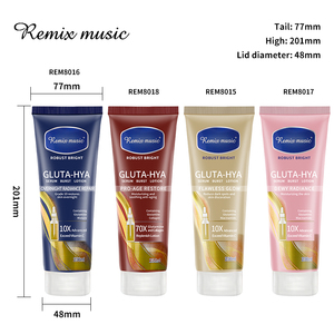 Échantillons Gratuits Personnalisation Marque Privée OEM Gommage Corporel Crème Visage & Lotion Hydratante Corps Tous Types de Peau Lotion Hydratante au Beurre de Karité - Product Image 6