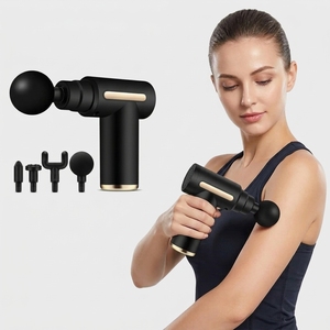 Mini pistolet de <span class=keywords><strong>massage</strong></span> musculaire silencieux en ABS, portable, pour relaxation des tissus profonds, masseur corporel - Product Image 1