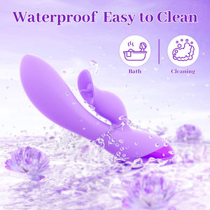 Vendita di fabbrica doppio motore G Spot coniglio vibratore per le donne fortemente vibrazione giocattoli del sesso - Product Image 6