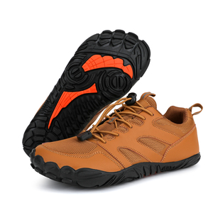Zapatos de senderismo descalzos deportivos para <span class=keywords><strong>mujer</strong></span> con logotipo personalizado de fábrica, zapatos de senderismo para hombre, caja de punta ancha transpirable para <span class=keywords><strong>verano</strong></span> - Product Image 1