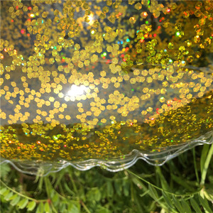Qilang <b>Inflatable</b> Swimming Ring Sequined Transparent Child Water Sports <b>Float</b> 11 Random Color Mixing Solid Pattern - Product Image 3