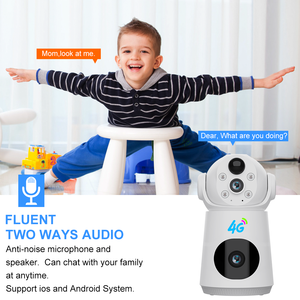 Meilleure caméra <span class=keywords><strong>de</strong></span> <span class=keywords><strong>surveillance</strong></span> sans fil pour animaux <span class=keywords><strong>de</strong></span> compagnie avec audio bidirectionnel à distance Caméra réseau <span class=keywords><strong>de</strong></span> vision nocturne intelligente HD à double lumière - Product Image 5