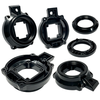 Piezas de Moldeo por Inyección de Plástico Automotriz Personalizadas, ABS, PC, PP, Fabricante OEM, Tolerancia de Precisión de ±0.01 mm