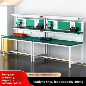 Console de travail antistatique en acier léger pour atelier sans poussière, idéale pour ligne d'assemblage en usine et usage scolaire - Product Image 2