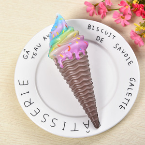 19cm Multi-Color PU Slow <b>Rebound</b> Foam Squishy Simulation Food Ice Cream Stress Squeeze Toy - Product Image 2