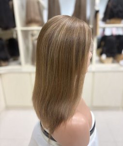 Cheveux chinois vierges en gros, cheveux humains HD pour perruques Lace Front, bonnet transparent respirant, grandes/petites tailles, aspect naturel - Product Image 2