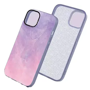 Custom Colorful Luxury Smooth Feel Marble Designs Soft IMD Phone Cover Plastic Mold